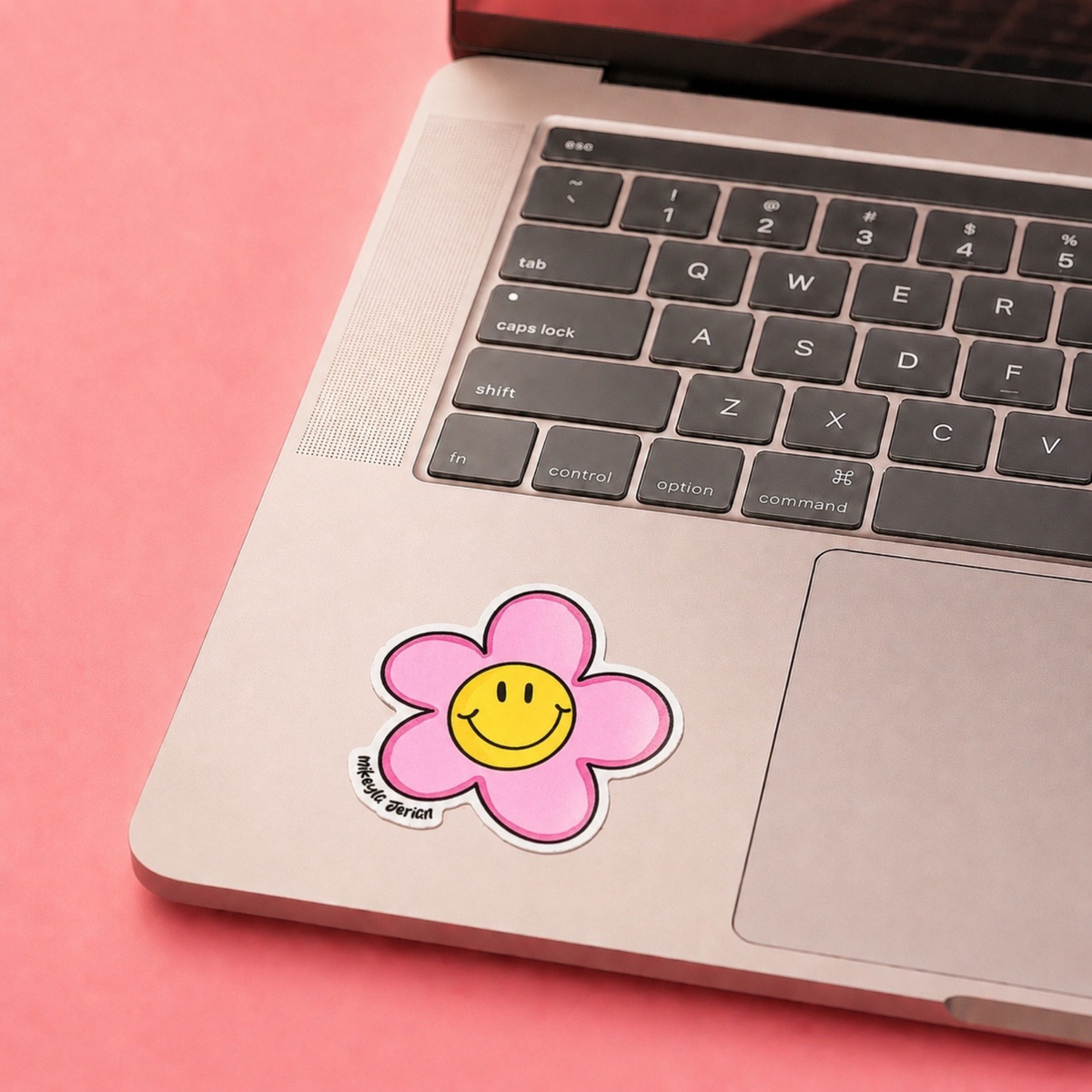 Flor Smiley Sticker