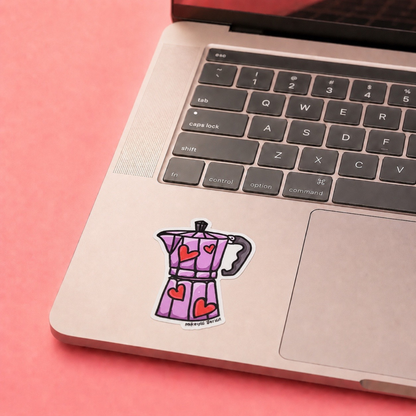 Greca Rosa Sticker