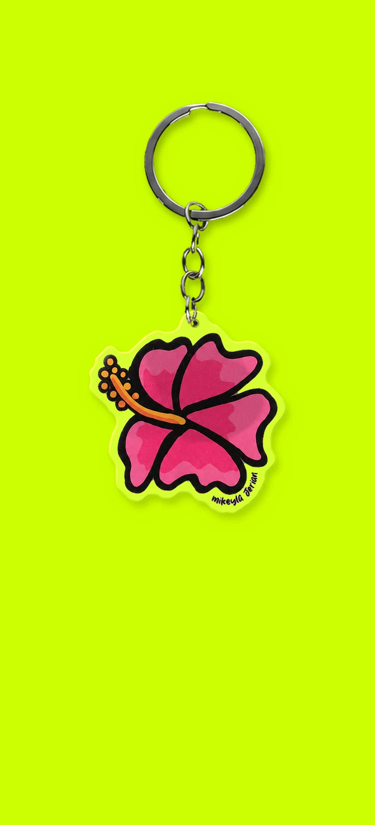 Flor de Maga keychain
